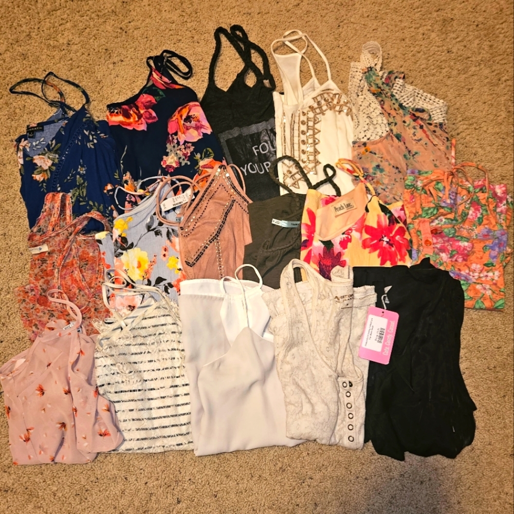 Lot of tank tops